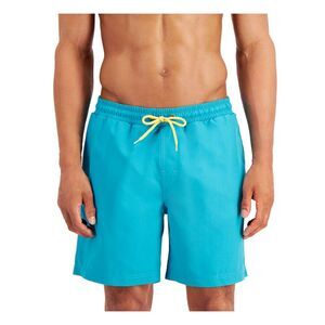 CLUBROOM Mens Turquoise Quick-Dry Swim Trunks XXL